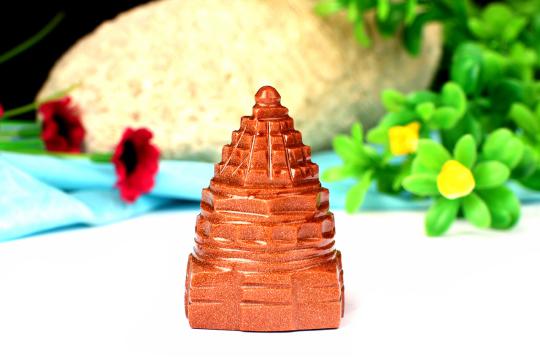Shree Yantra in Sunstone - 69 gms