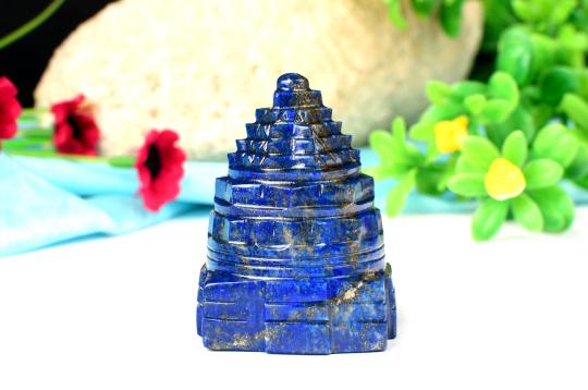 Lapis Lazuli Shree Yantra - 122 gms