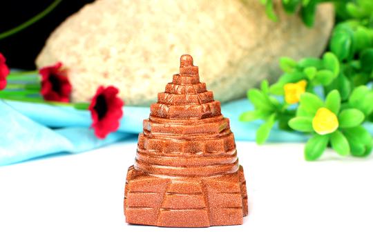 Shree Yantra in Sunstone - 91 gms