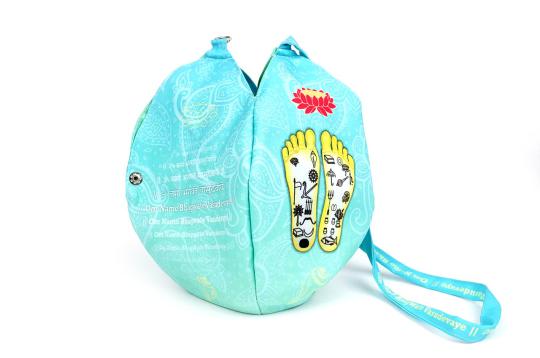 Kamal Charan Paduka Gomukhi Japa Mala Bag