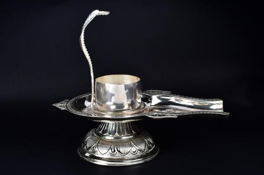 Yoni base in Pure Silver - IX