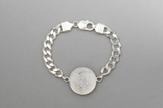 Shree Sainath Yantra Bracelet in 925 Sterling Silver
