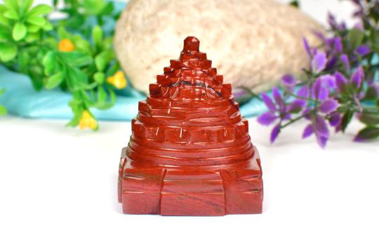 Shree Yantra in Jasper - 249 gms