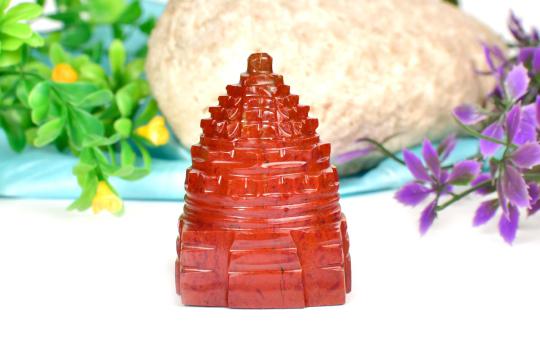 Shree Yantra in Jasper - 162 gms