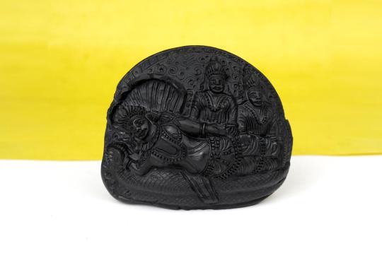 Vishnu Laxmi Shaligram Murti - IX