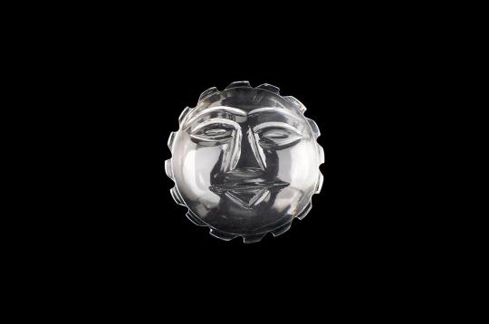 Surya Face in Crystal - 31 gms