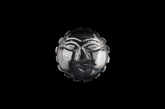 Surya Face in Crystal - 36 gms