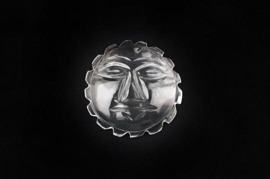 Surya Face in Crystal - 22 gms