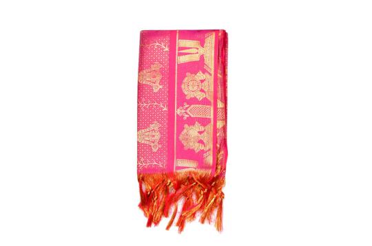 Shanku Chakra Namam Silk Puja Shawl