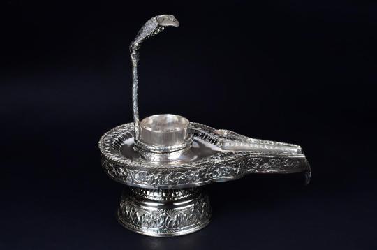 Yoni base in Pure Silver - X