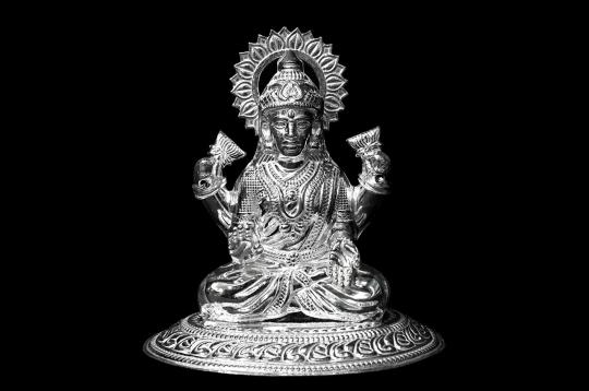 Laxmi Idol (925 Sterling Silver)