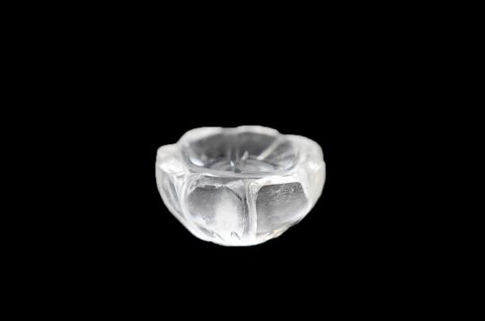 Sphatik Crystal Laxmi Charan - 5 gms