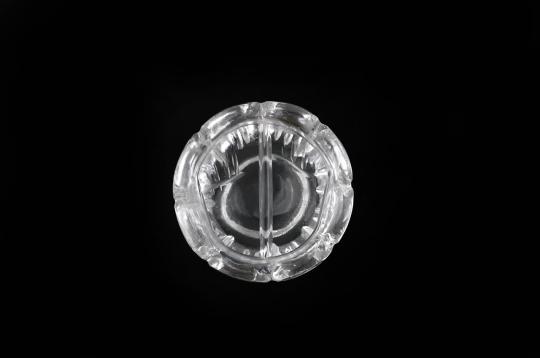 Sphatik Crystal Laxmi Charan - 8 gms