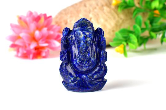 Lapis Lazuli Ganesha - 63 gms