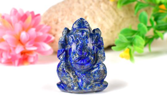Lapis Lazuli Ganesha - 65 gms - I