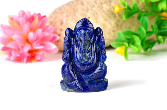 Lapis Lazuli Ganesha - 64 gms - I