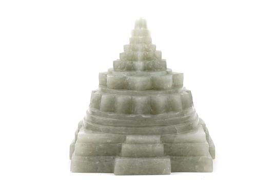 Light Green Jade Shree Yantra - 1.680 kgs