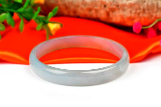 Blue Agate Bangle - III