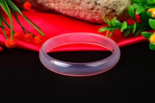Rose Agate Bangle - I