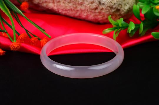 Rose Agate Bangle - III