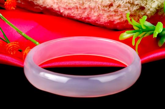 Rose Agate Bangle - X