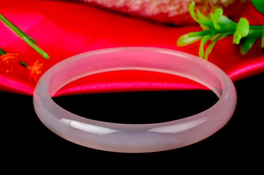Rose Agate Bangle - XI