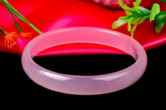 Rose Agate Bangle - XII