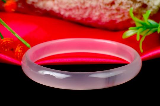 Rose Agate Bangle - XIII