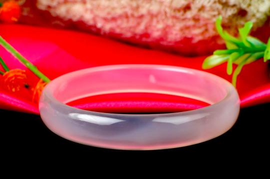 Rose Agate Bangle - XIV