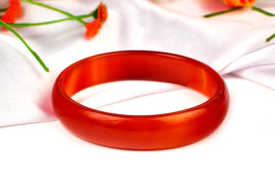Red Agate Bangle - IV
