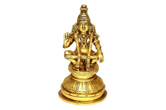 Ayyappa Idol in Brass - I