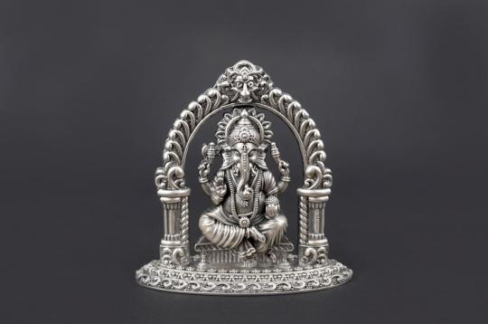 Ganesh idol (925 Sterling Silver)