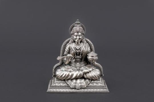 Annapurna Devi idol (925 Sterling Silver)