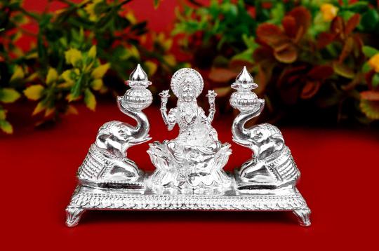 Gajalaxmi Idol (925 Sterling Silver)