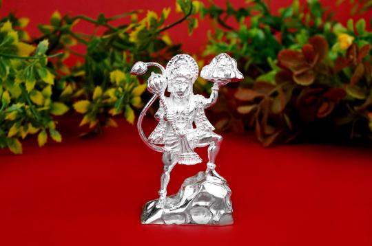 Hanuman Idol - Design I (925 Sterling Silver)
