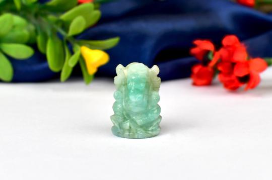 Ganesha in Emerald -  29.75 carats