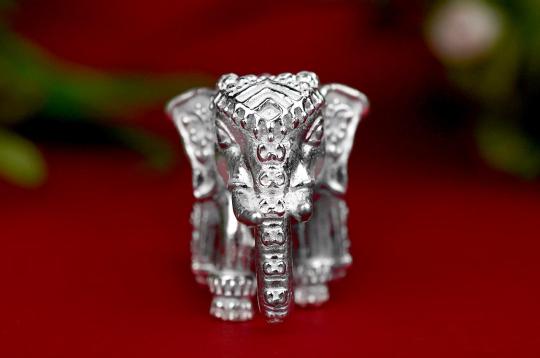 Designer Elephant Idol (925 Sterling Silver)