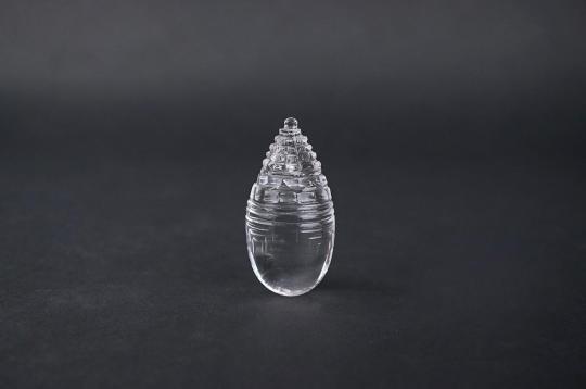 Sphatik Shree Yantra with Lingam - 46 gms