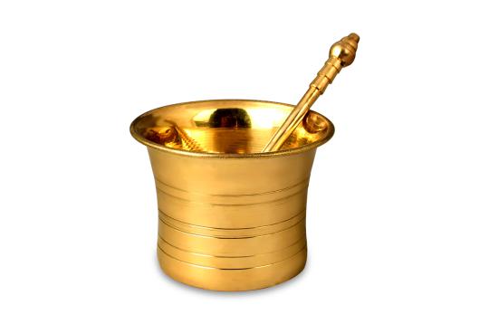 Panchapatra in brass