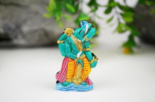 Varaha Shaligram Murti - VI (Painted)