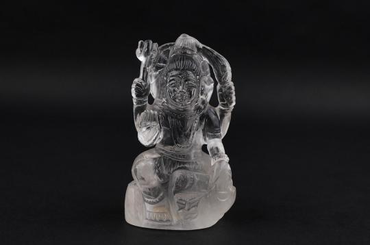 Sphatik Crystal Shiva Idol - 340 gms