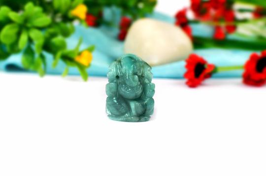 Emerald Ganesha - 76 Carats