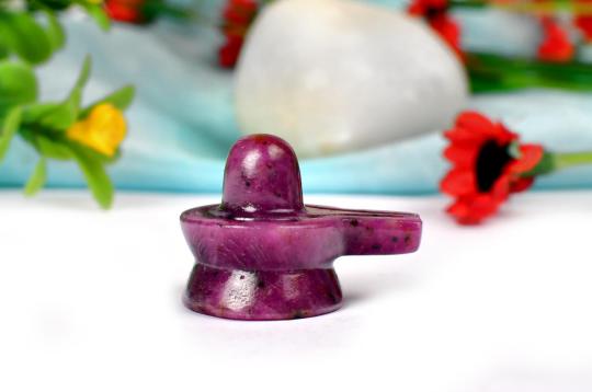 Ruby Shivling - 129 carats