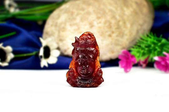 Shiva in Gomed - 53.30 carats