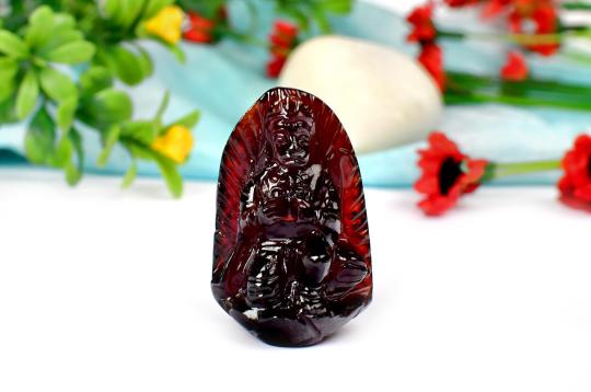 Hanuman in Gomed - 239 Carats