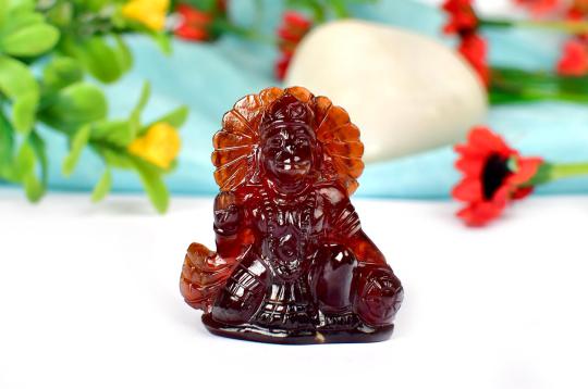 Hanuman in Gomed - 151 Carats