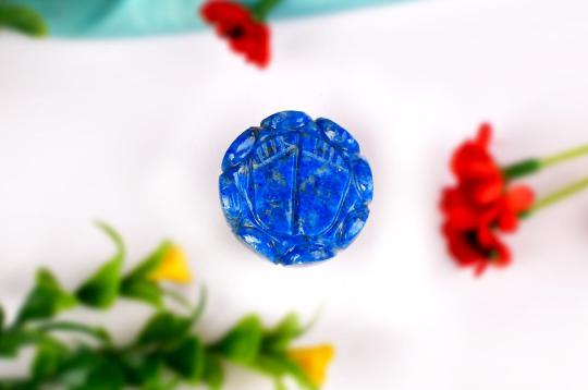 Laxmi Charan in Lapis lazuli - 55 gms