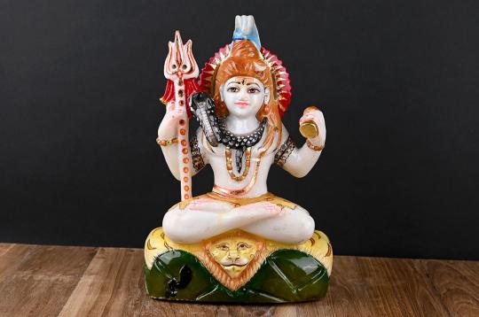 Shiva Idol in Marble