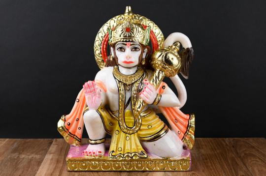 Hanuman Idol in Marble