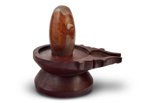 Tapavir Narmada Lingam - 6.5 inches